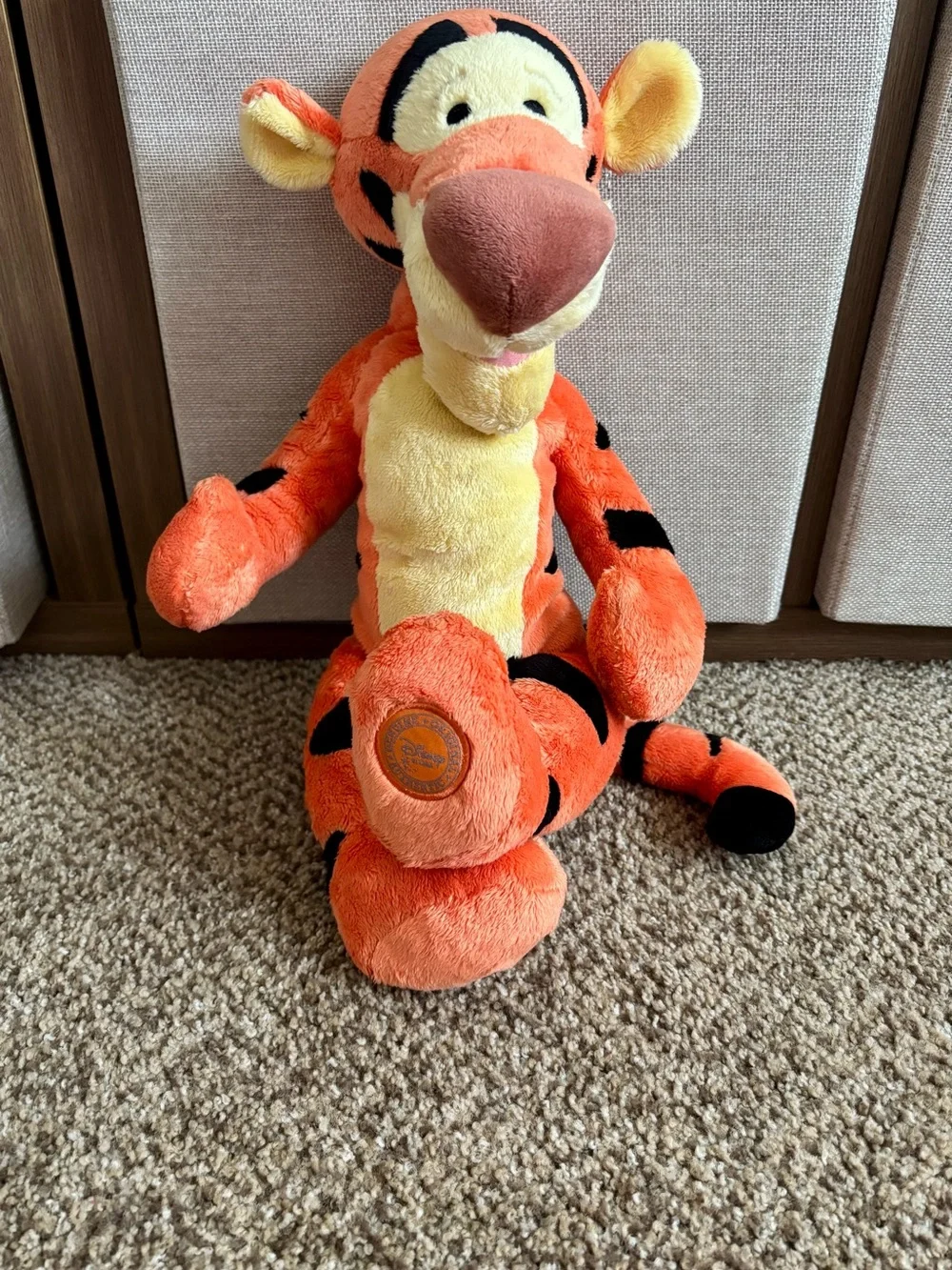 Disney Store Tigger Plush Stuffed Animal Toy 18”